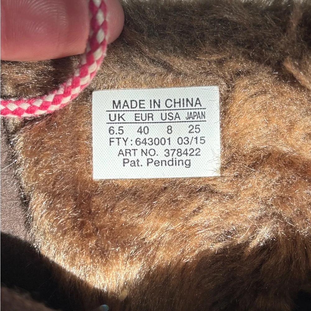 NWOT Salomon Brown and Red Lace Up Boots - Picture 6 of 8